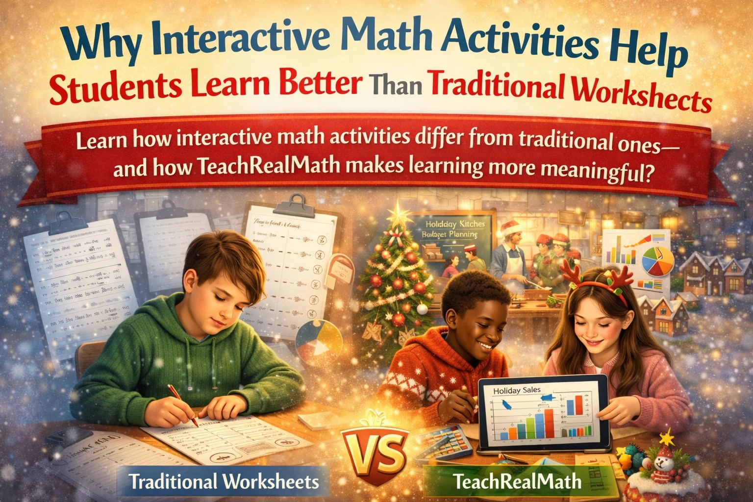 Why Interactive Math Activities Help Students Learn Better Than Traditional Worksheets