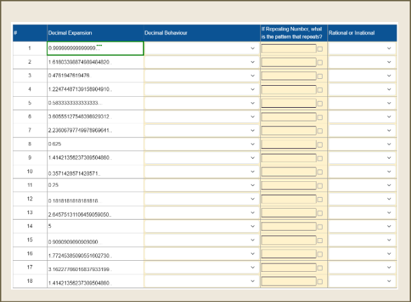 Rational or Irrational?