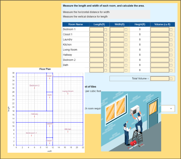 Volume Estimation for HVAC Planning