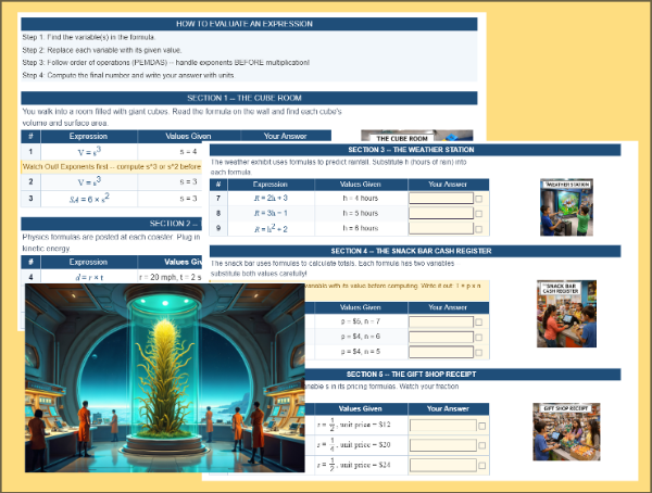 Plug and Play - Evaluating Real-World Formulas