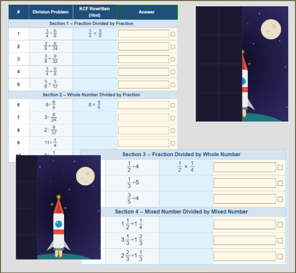 Keep, Change, Flip: Fraction Division Fluency