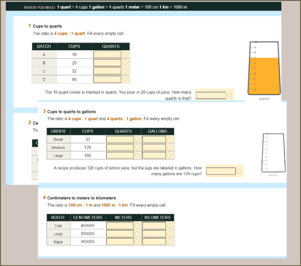 Convert It: Ratio Reasoning with Units