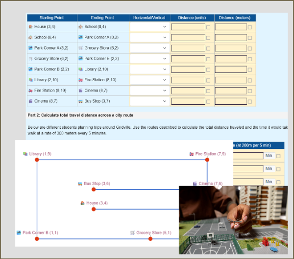 Scaling the City - Coordinate Geometry