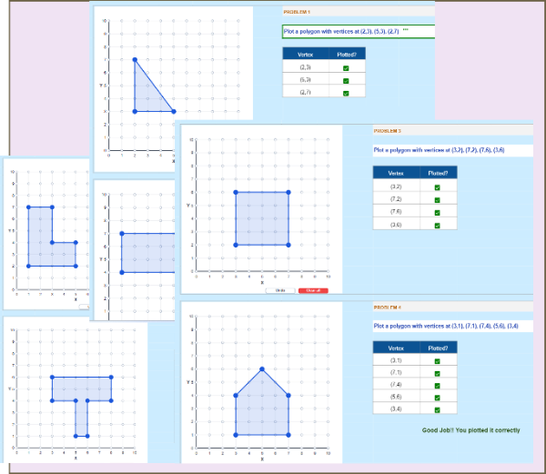 Plot Polygons on the Coordinate Plane