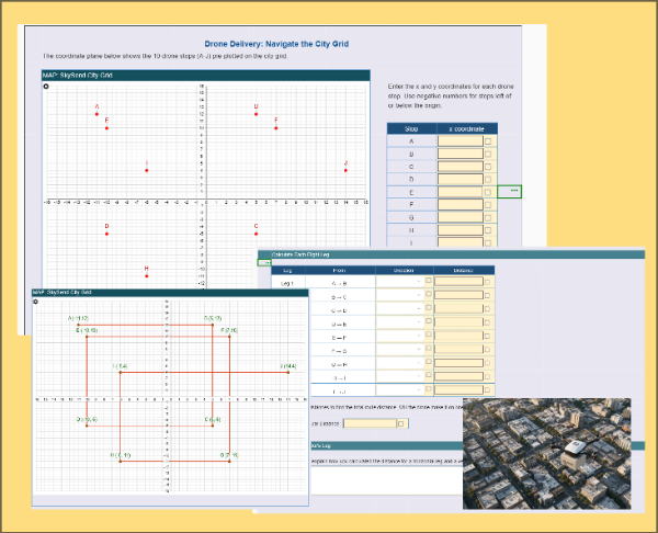 Drone Delivery: Navigate the City Grid