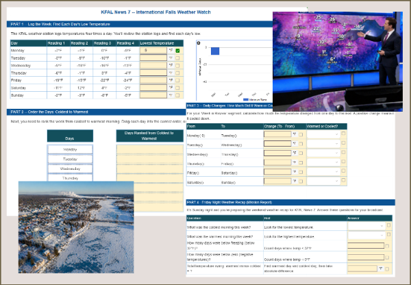 International Falls Weather Watch: Negative Temperatures