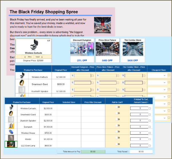 Black Friday Shopping – Discount Decision Maker