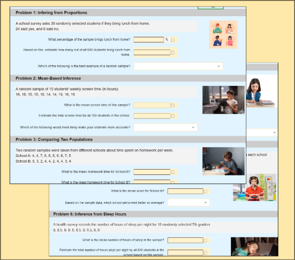 "What Can You Infer?" – Making Predictions from Random Samples
